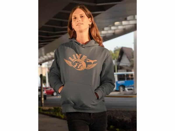 Live to fly hoodie