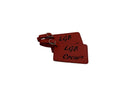 Long Beach Crew Base, Leather Luggage Tag, Jetblue - Airspeed Junkie