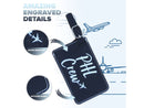 Philadelphia Crew Base Luggage Tag, American PHL Crew Base