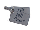 Philadelphia Crew Base Luggage Tag, American PHL Crew Base