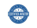 Certified Aviator SmallAviation Tumbler, aviation cup, airplane cup