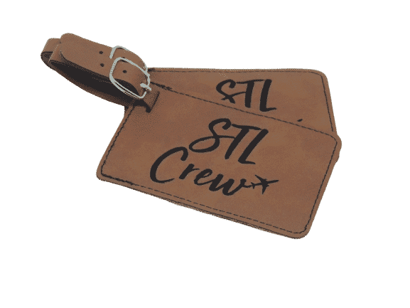 st louis luggage tag