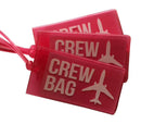 Crew Bag Tag, Red
